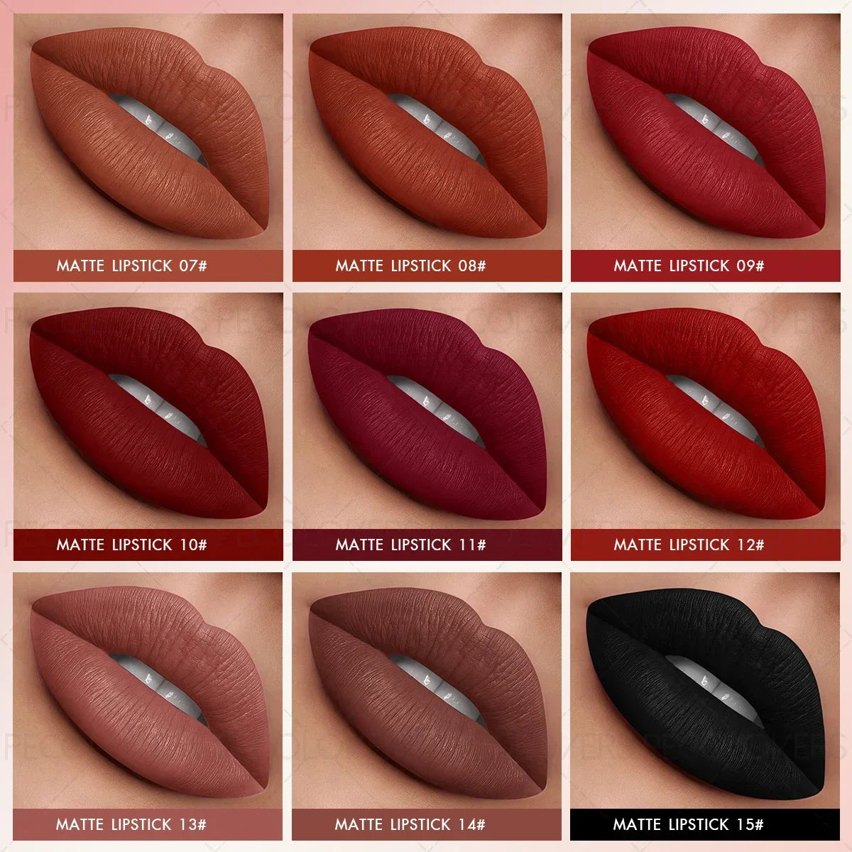 SWANS Waterproof Moisturizing Liquid Lipstick – Long-Lasting Liquid Lipstick SWANS
