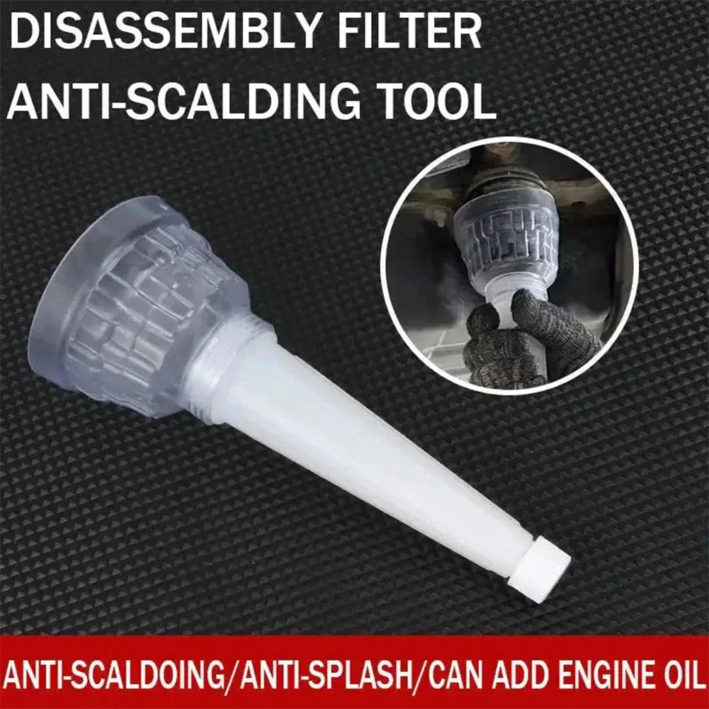 Universal Automotive Oil Change Funnel & Filter Removal Tool Oil Change Funnel SWANS