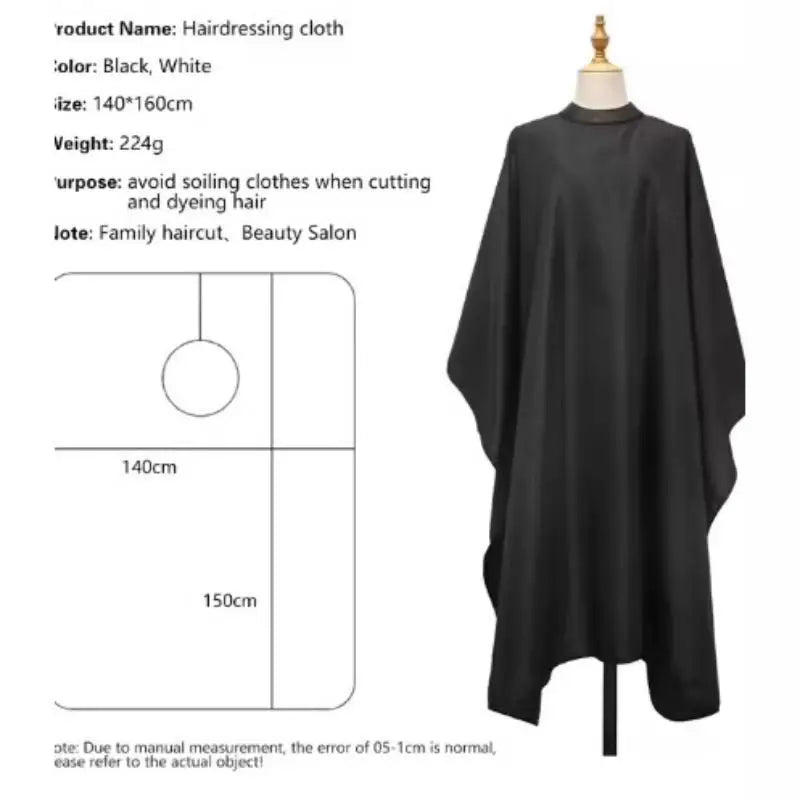 YOVIP Waterproof Anti-Static Hair Cutting Cape | Barber Salon Gown Barber Salon Cape SWANS
