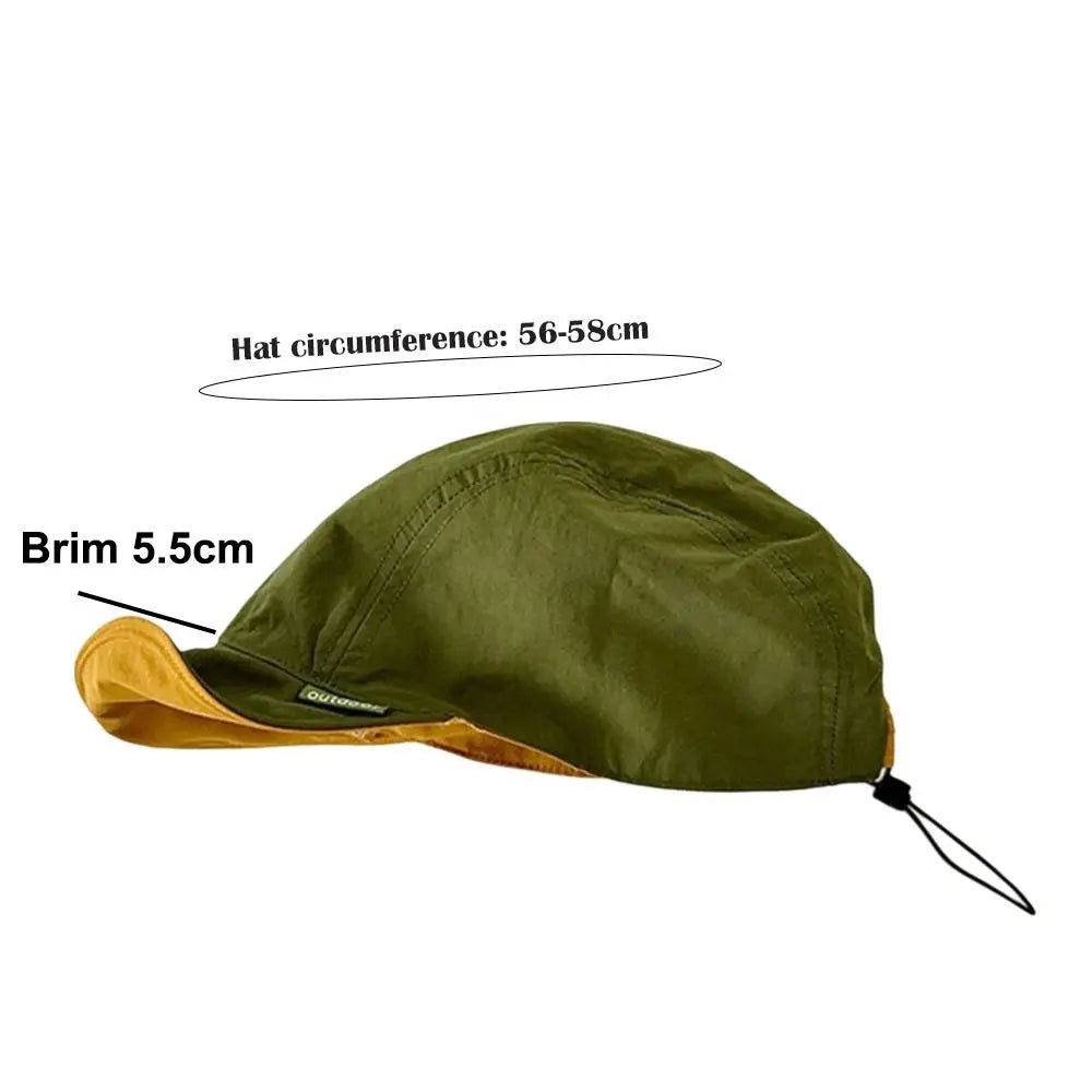 Double-Sided Baseball Cap – Quick-Dry Breathable Outdoor Sun Hat Baseball Cap SWANS