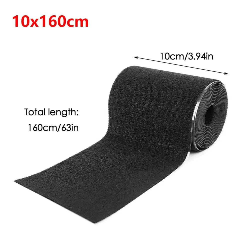 Heavy Duty Self-Adhesive Fabric Repair Tape – No Sew Black Fabric Repair Tape SWANS 100mm x 1.6M