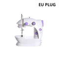 Portable Electric Sewing Machine 2-Speed Foot Pedal & LED Electric Sewing Machine SWANS Sewing Machine-EU