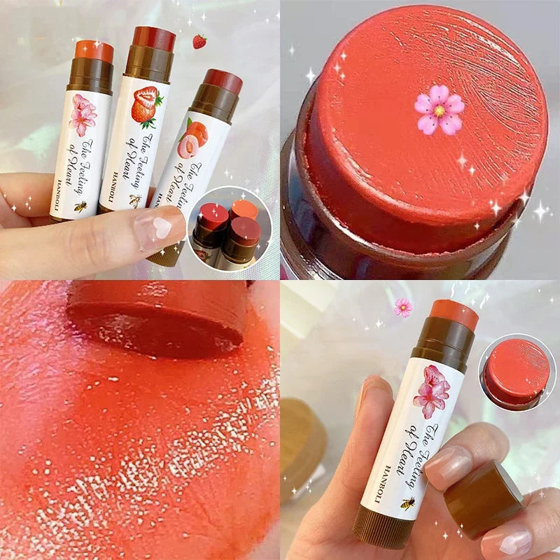 Fruity Tinted Lip Balm – Color-Changing Moisturizing Gloss Tinted Lip Balm SWANS