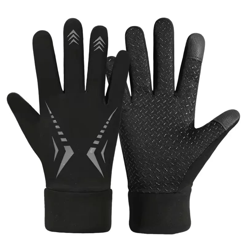 SWANS Thermal Winter Cycling Gloves – Waterproof Touchscreen Winter Cycling Gloves SWANS Grey