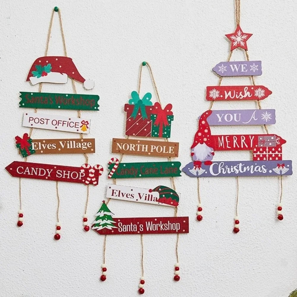 Wooden Christmas Tree Hanging Pendant – Laser Cut Ornament Christmas Ornament SWANS