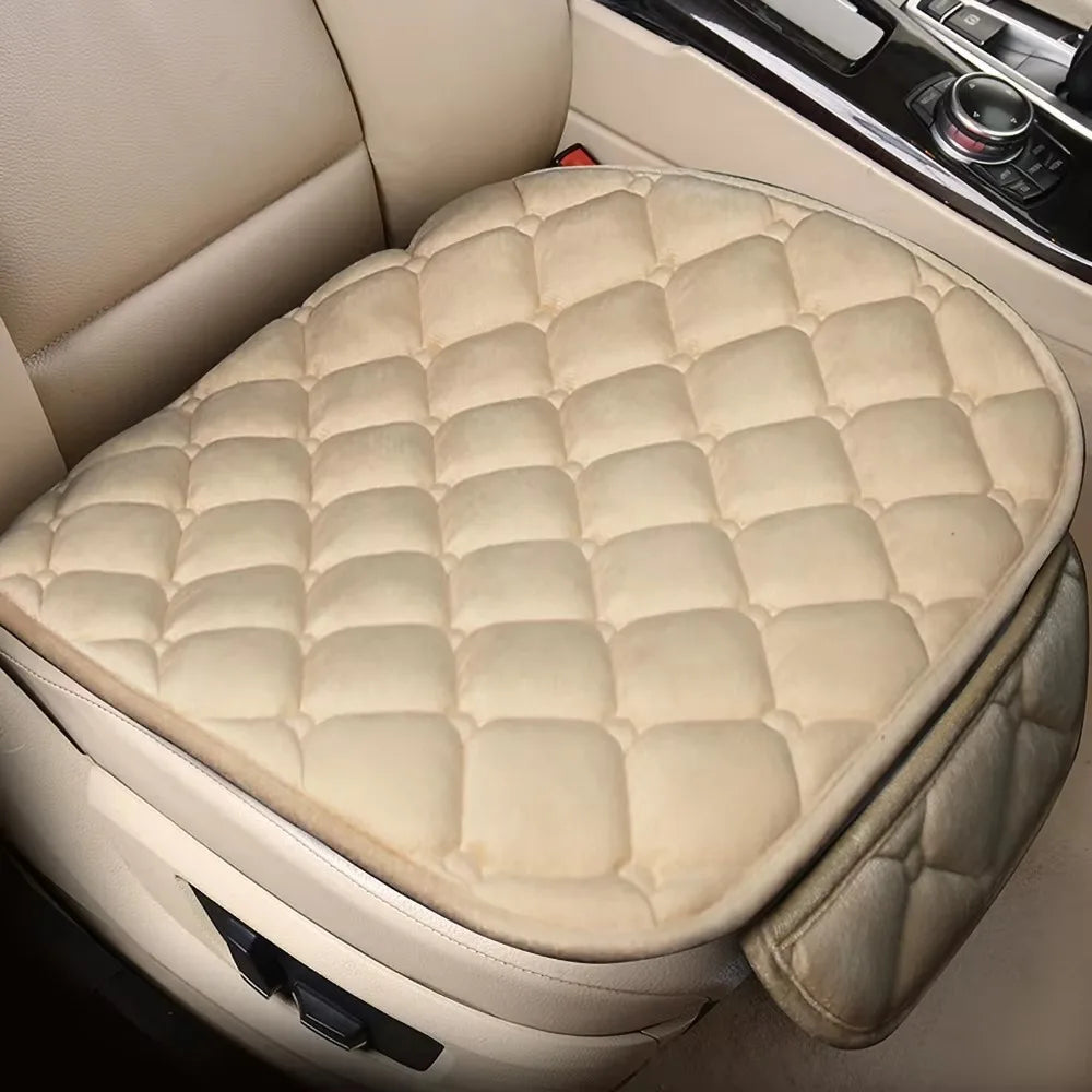 Universal Anti-Slip Car Seat Cushion – All-Season Front Cover Car Seat Cushion SWANS Beige