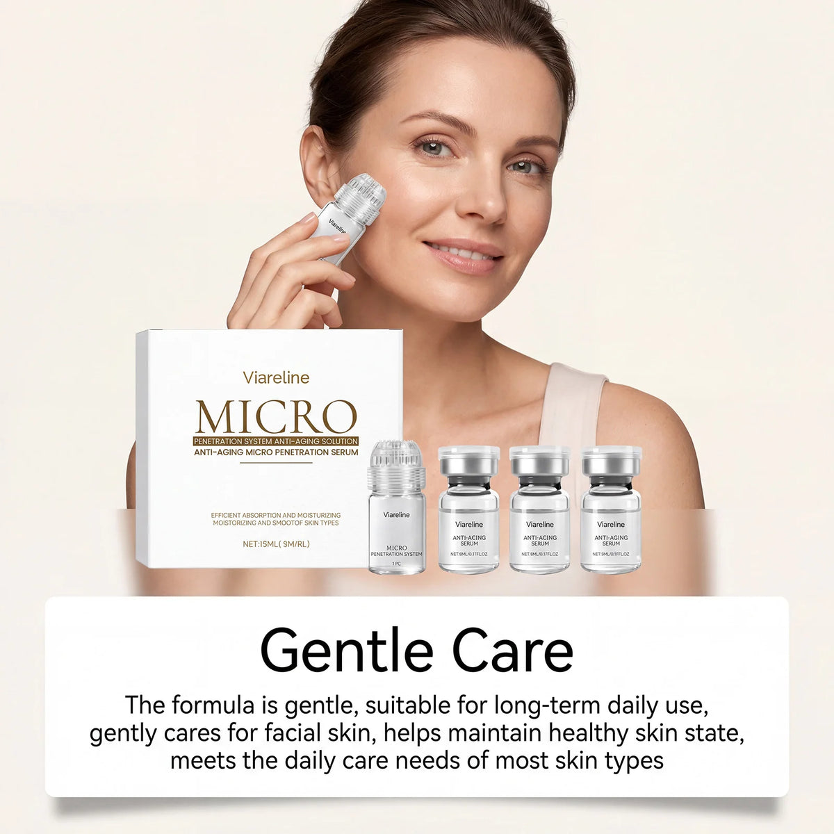 Micro Roller Serum Kit – Collagen Boost Face Firming Kit Face Serum Kit SWANS