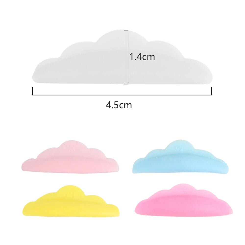 5 Pairs Silicone Lash Lifting Perm Pads – Reusable Eyelash Tool Lash Lifting Pads SWANS