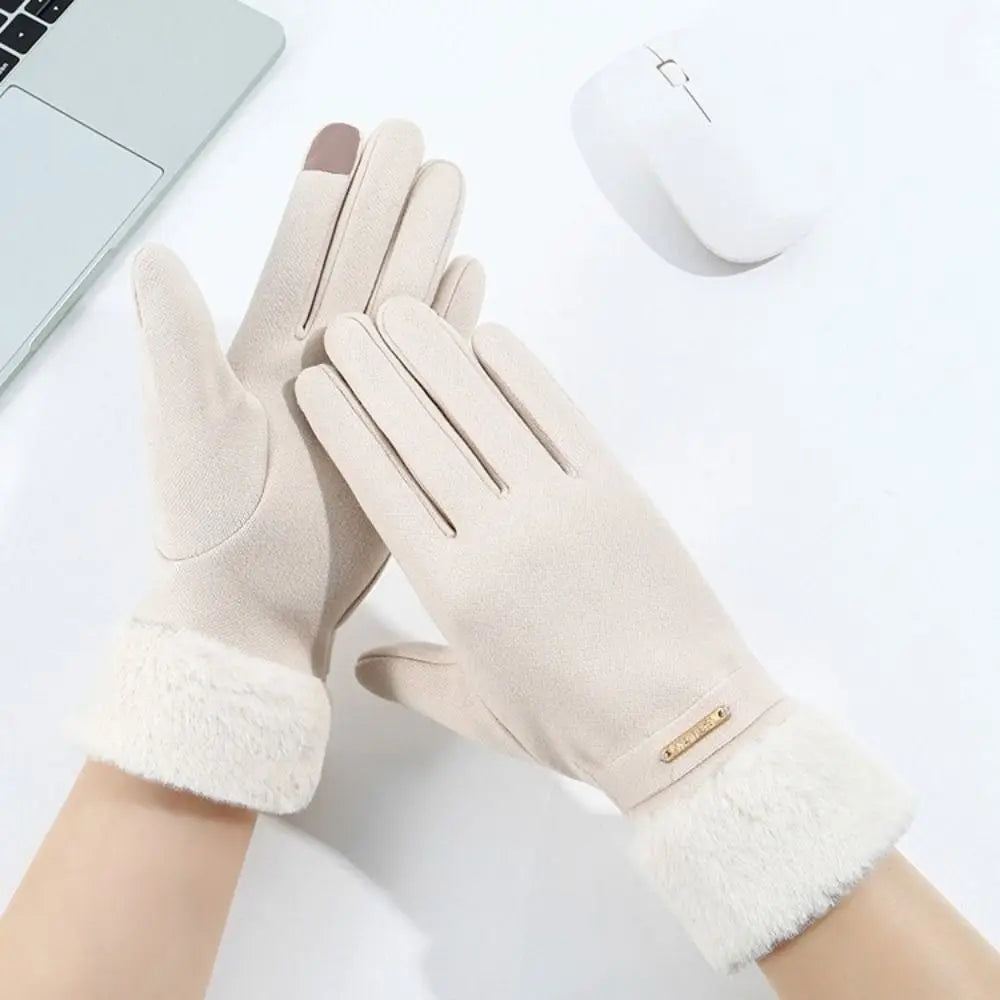 Fleece Lined Touchscreen Winter Gloves – Windproof & Warm Winter Touchscreen Gloves SWANS