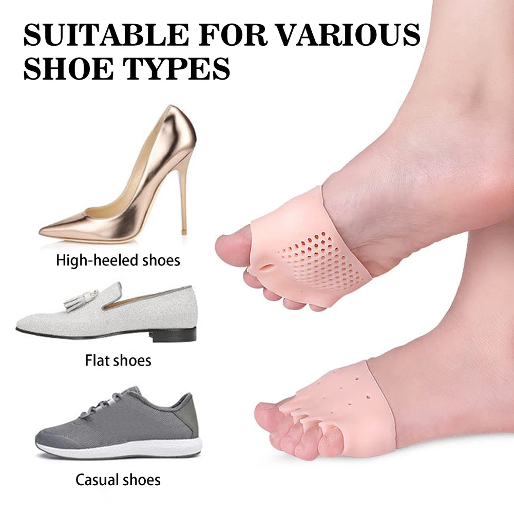 SWANS Silicone Toe Separators & Forefoot Sleeves – 1 Pair Silicone Toe Separators SWANS