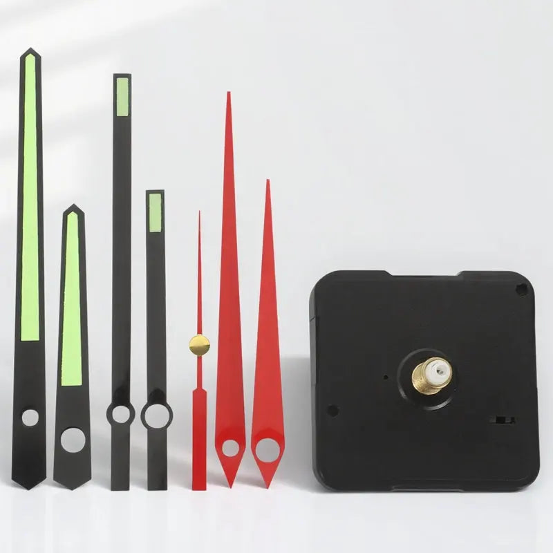 DIY Quartz Clock Movement Kit – Silent, Battery Operated & Glow Clock Movement Kit SWANS