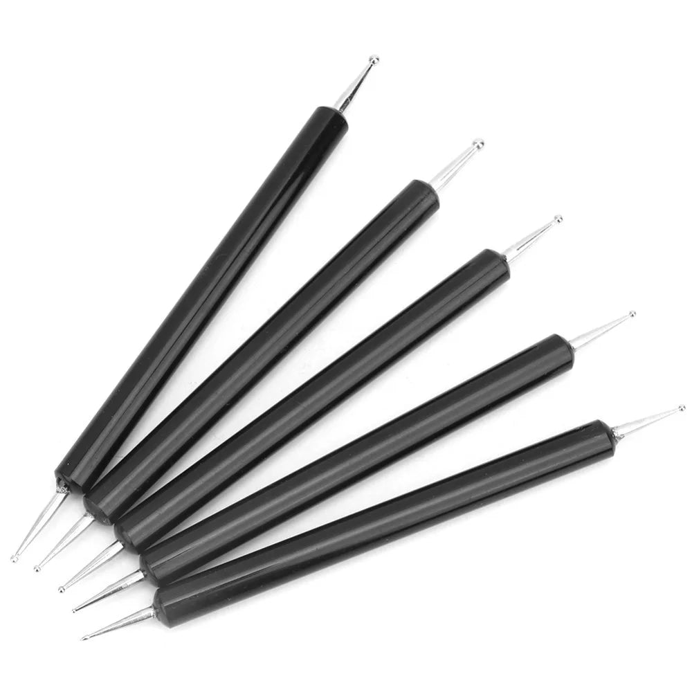 5-Pack Double-Ended Dotting Stylus Pens – Quilling & Pottery Craft Dotting Tools SWANS