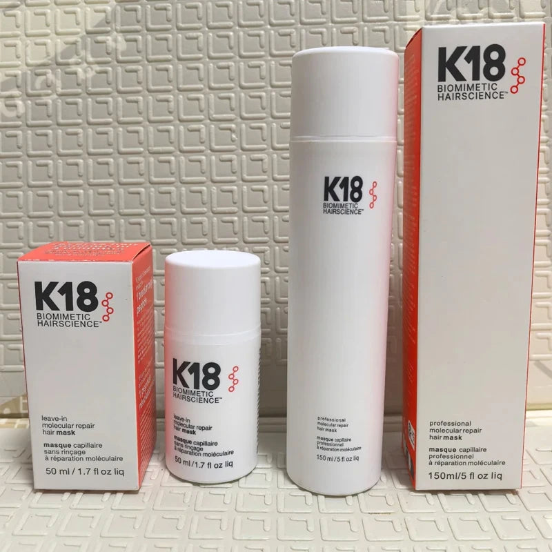 K18 Leave-In Molecular Repair Hair Mask – Keratin Treatment Leave-In Hair Mask SWANS
