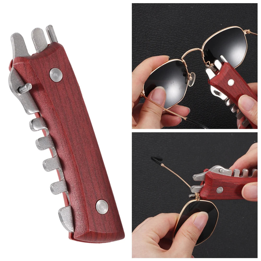 Eyeglass Temple & Frame Adjustment Tool | Multi-Function Eyeglass Repair Tool SWANS
