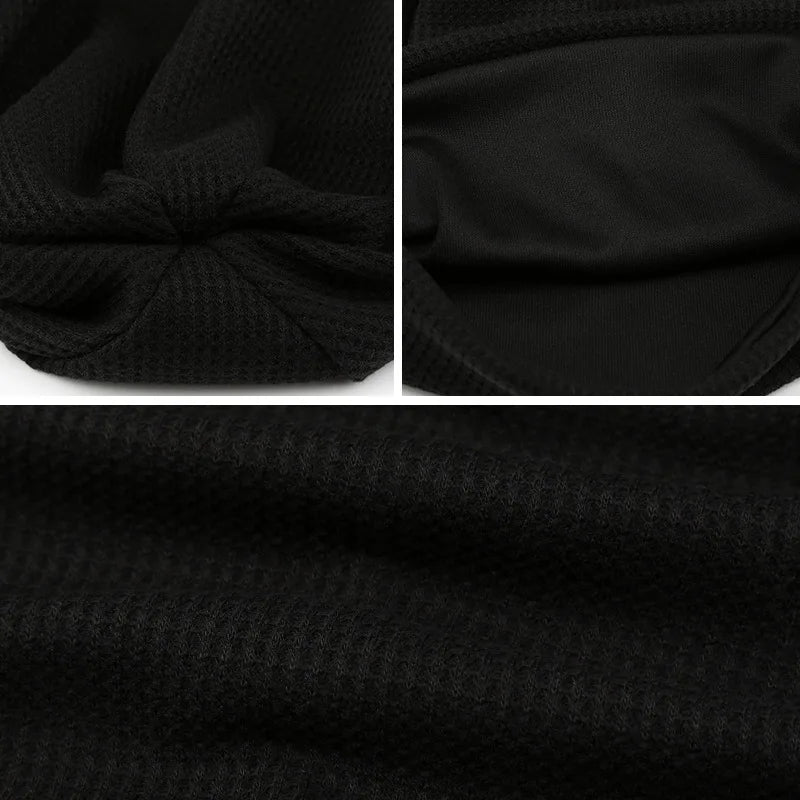 Unisex Solid Knit Beanie – Warm Elastic Pullover Cap Knit Beanie Hat SWANS