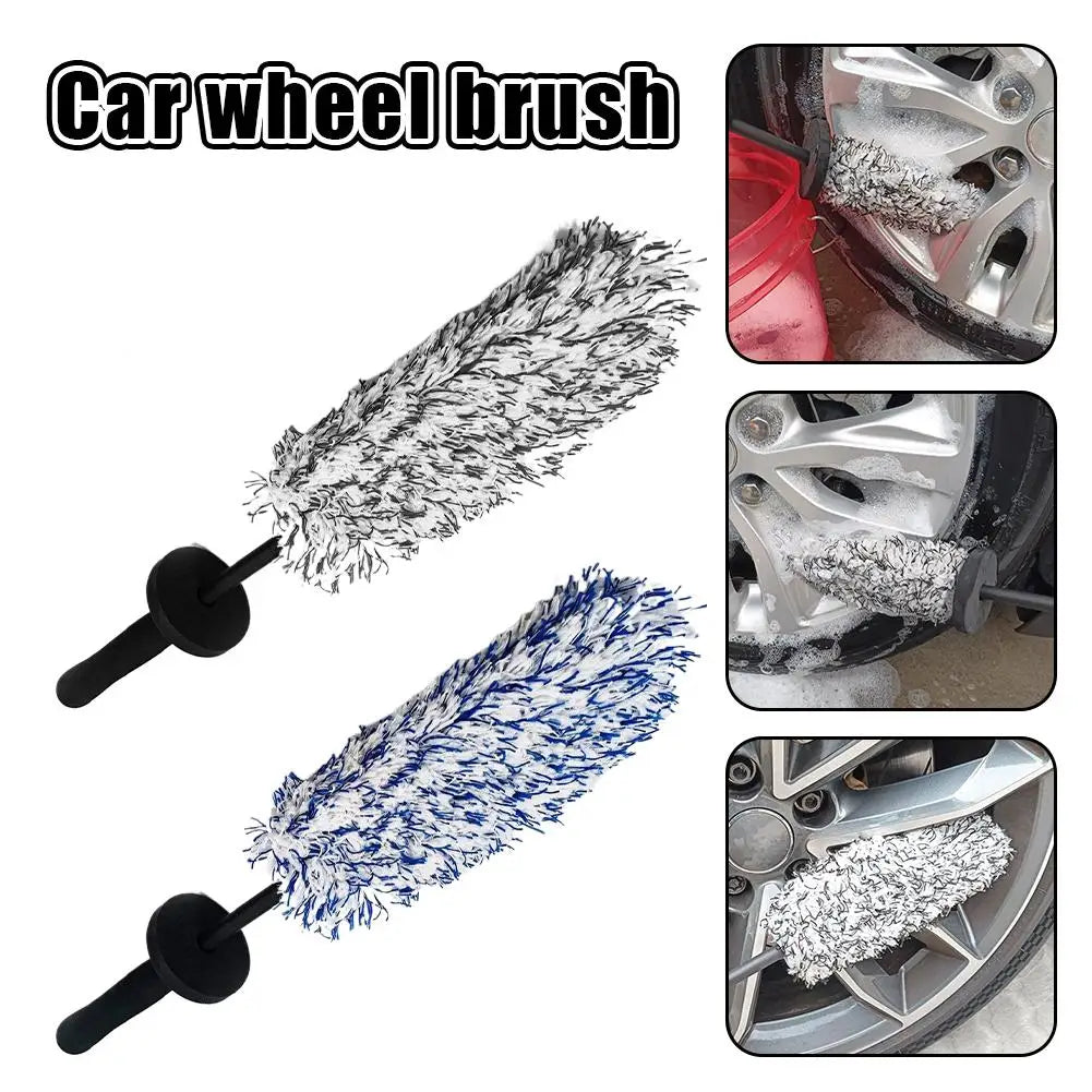 SWANS Car Wheel Rim Brush – Microfiber Detailing Tool Car Detailing Brush SWANS