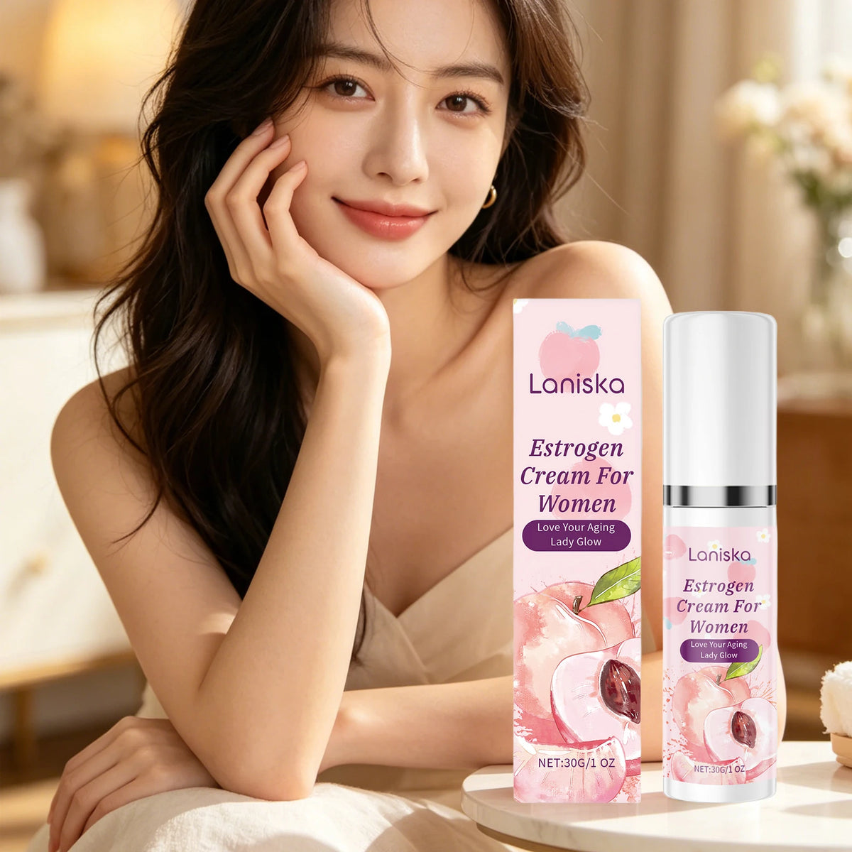 Laniska Women's Intimate Moisturizing Care Cream 30g Intimate Care Cream SWANS