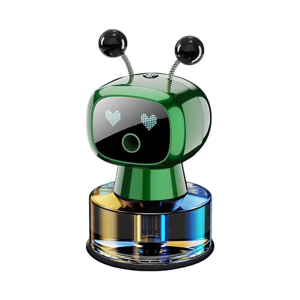 Smart Car Aromatherapy Diffuser – Robot Design Auto Air Freshener Car Aromatherapy Diffuser SWANS green