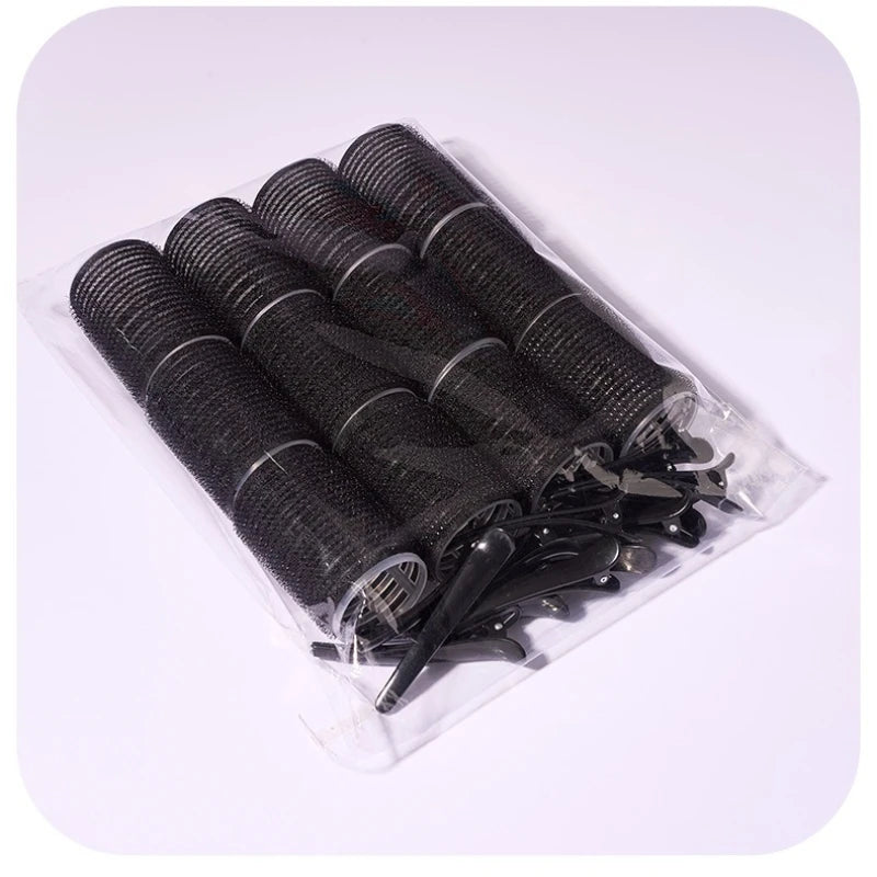24-Pack Heatless Self-Grip Hair Rollers 4cm | Salon Curler Set Hair Rollers Set SWANS