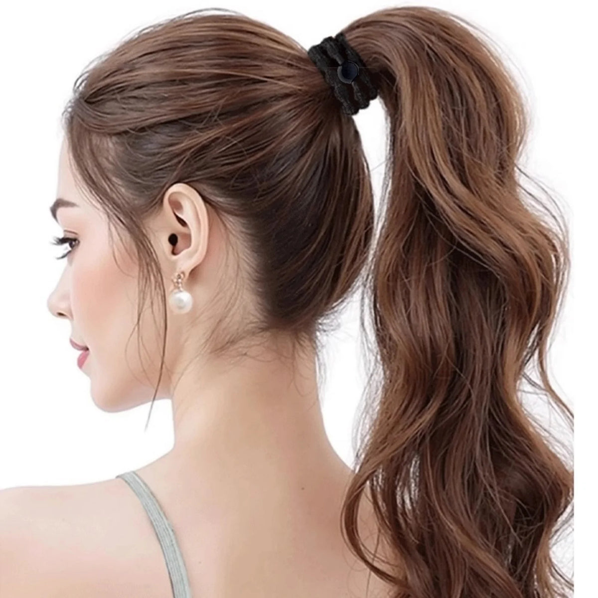 SWANS Sporty Hair Ties – Strong-Hold Elastic Bands 5/10 Pack Elastic Hair Ties SWANS