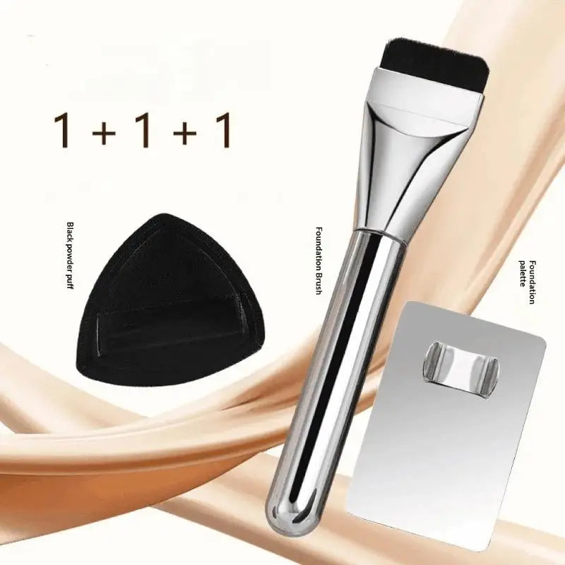 Makeup Mixing Palette with Spatula, Brush & Puff – YOVIP Makeup Mixing Palette SWANS A1