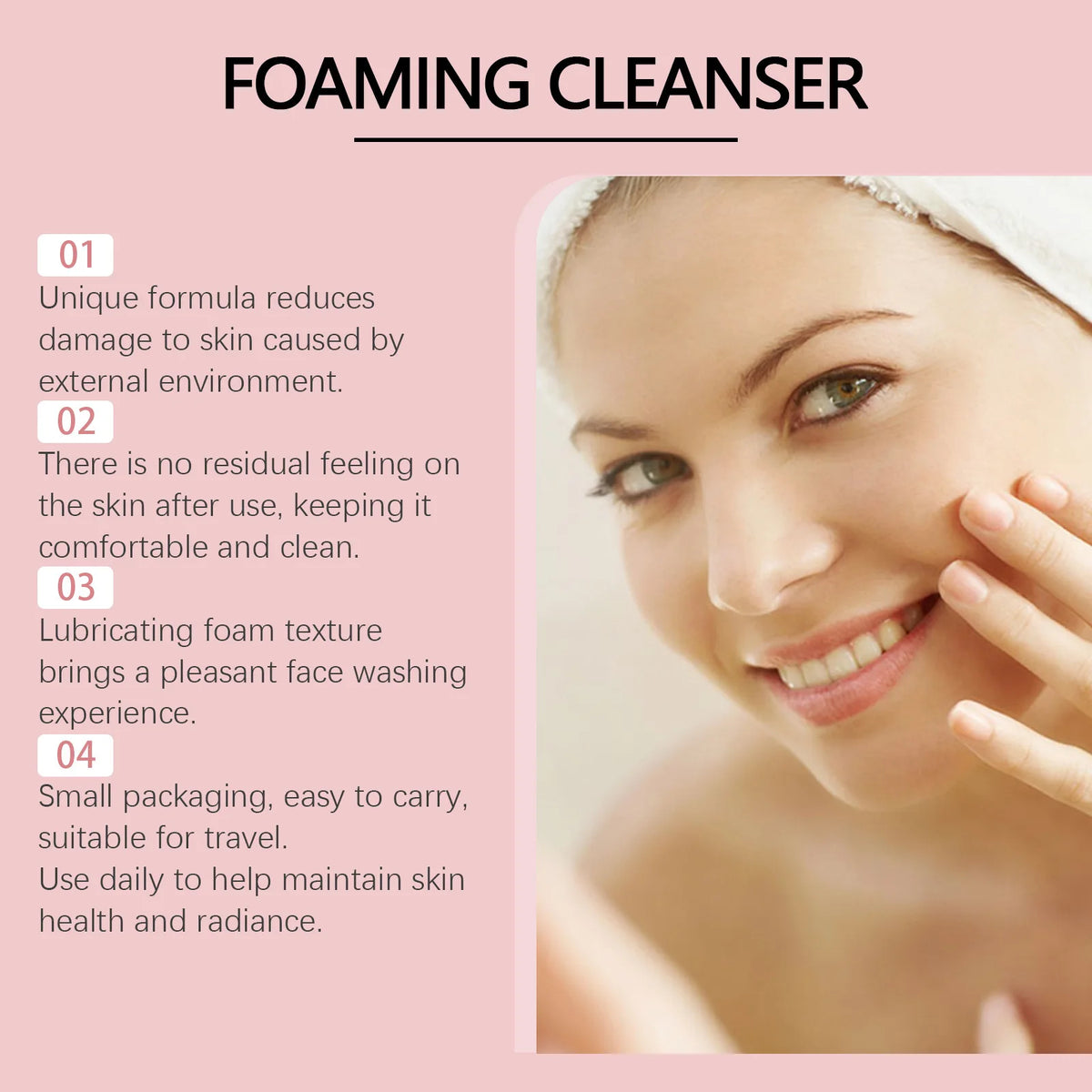 WEST MONTH Rice Water Foaming Face Cleanser 100g Foaming Face Cleanser SWANS