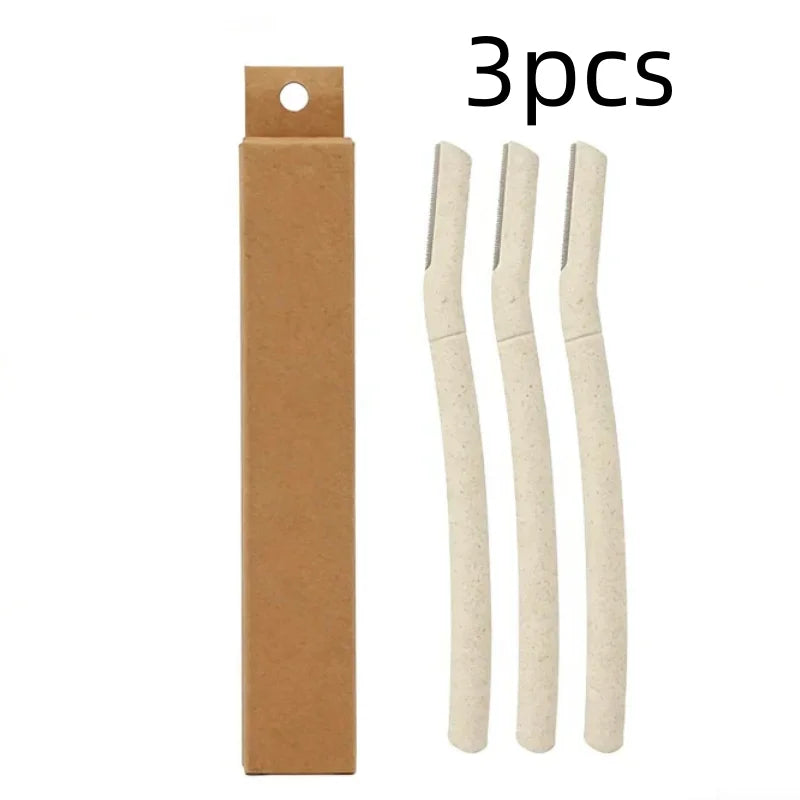 Eyebrow Razor Facial Trimmer – Safe Anti-Scratch 1/3/12 Pack Eyebrow Razor SWANS 3pcs