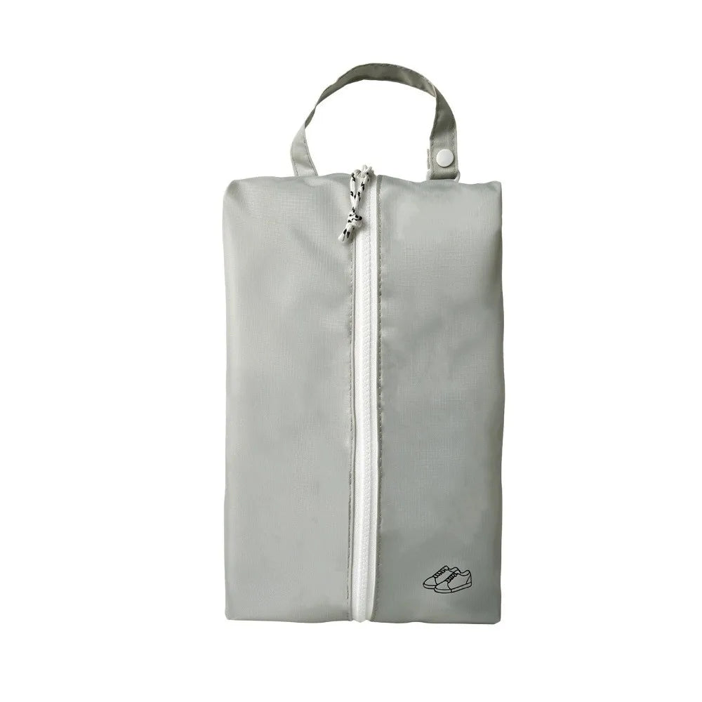Waterproof Zipper Shoe Bag – Portable Travel Organizer Travel Shoe Bag SWANS Grey