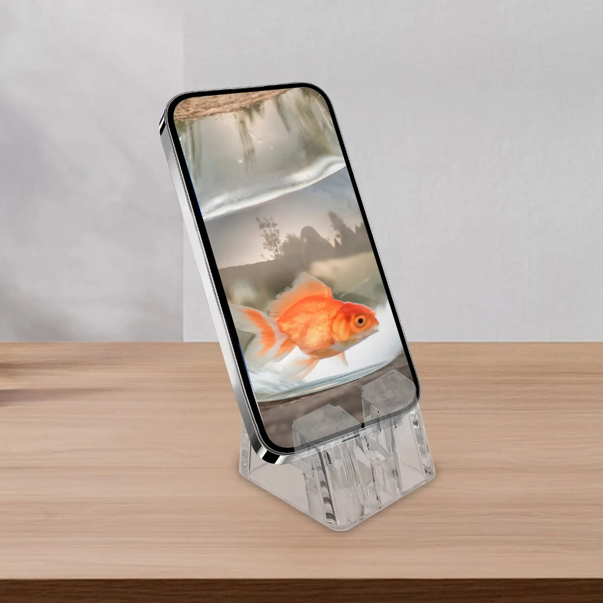 Clear Acrylic Smartphone Display Stand – Desktop Phone Holder Phone Display Stand SWANS