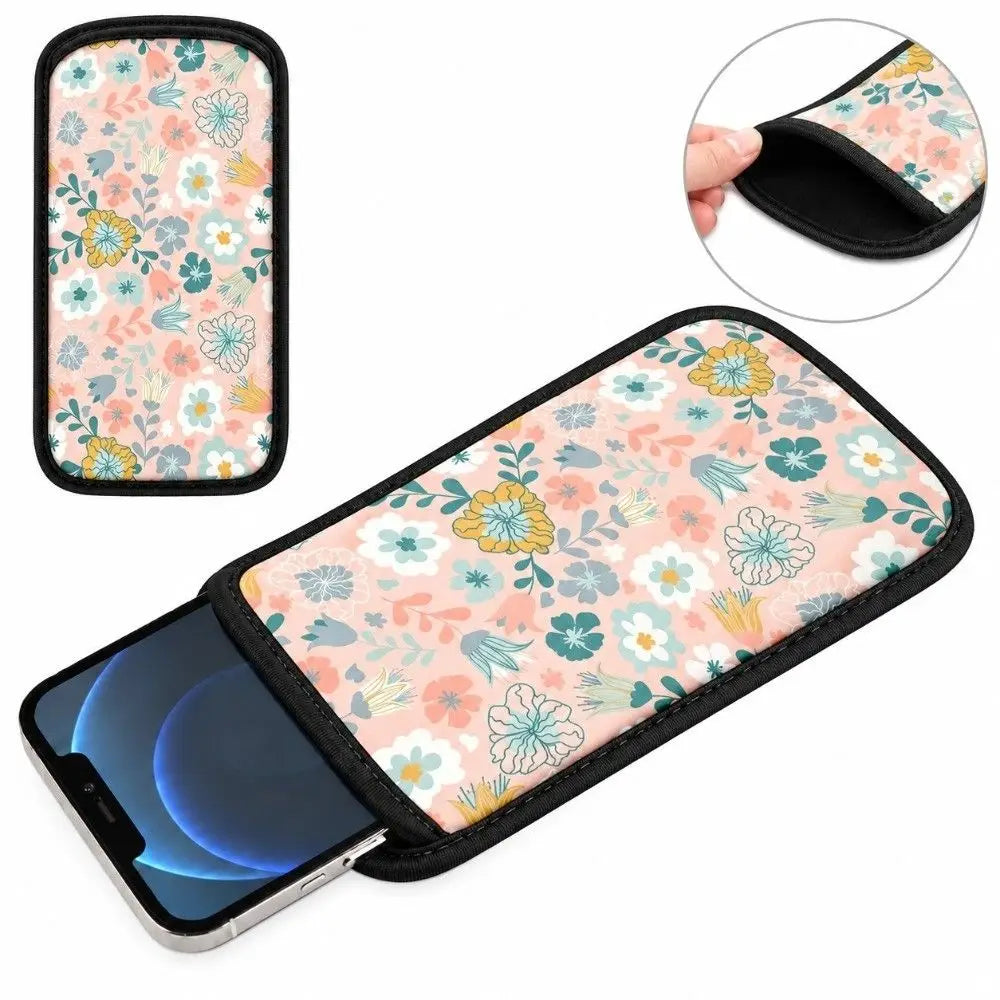 Neoprene Phone Pouch – Waterproof Shockproof Travel Sleeve Phone Protective Sleeve SWANS