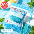 SWANS Mint Dental Floss Picks Wide Mouth 30/150/300 Pack Dental Floss Picks SWANS 1 bag of 300PCS
