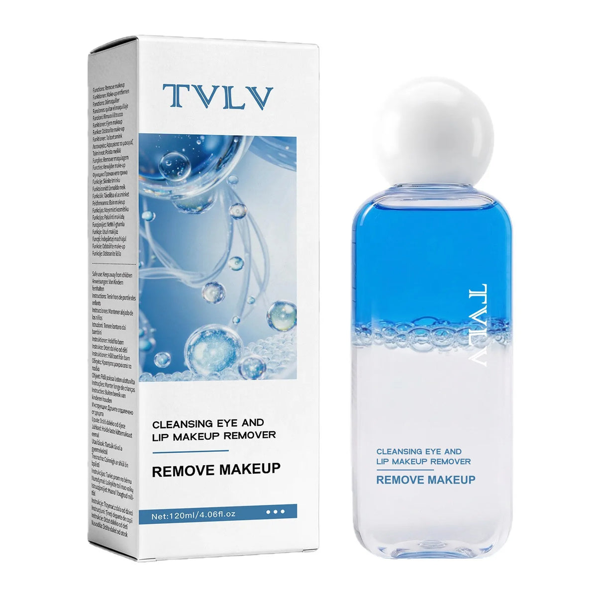 TVLV Gentle Makeup Remover Cleansing Oil 120ml | All Skin Makeup Remover Oil SWANS 6840