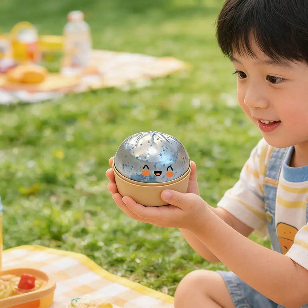 Glitter Dumpling Squishy Squeeze Toy – Mystery Sensory Ball Squishy Sensory Toy SWANS