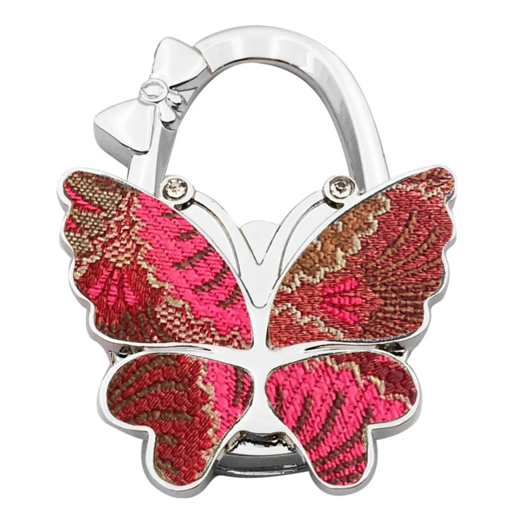 SWANS Butterfly Desk Hook – Foldable Aluminum Purse Hanger Desk Purse Hook SWANS 3