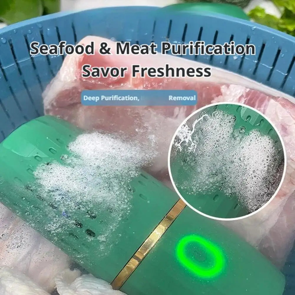 Portable OH-Ion Food Purifier – Fruit, Veg & Meat Cleaner Food Purifier SWANS