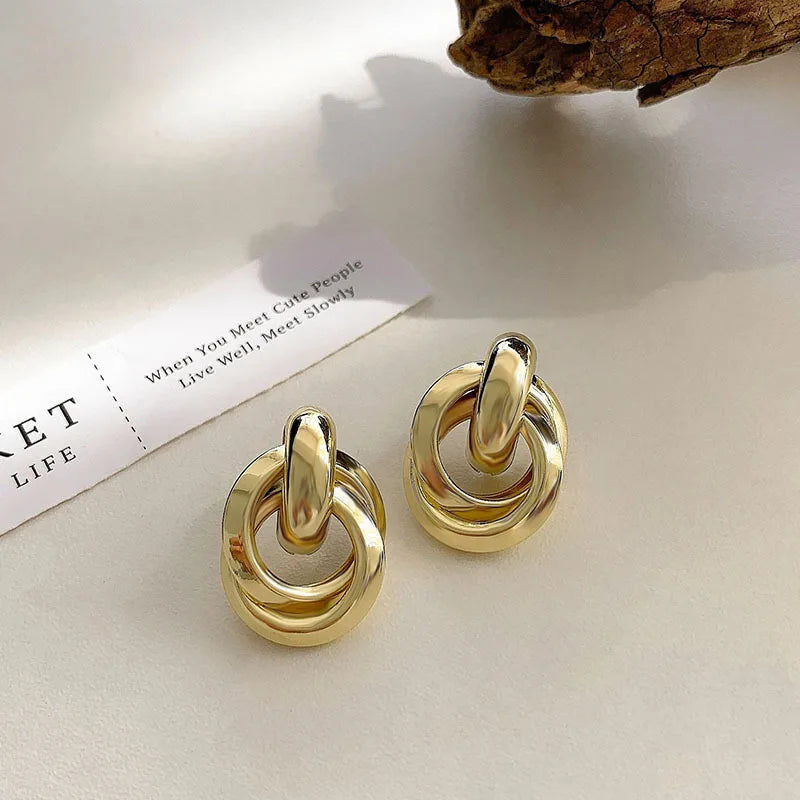 Vintage Angel Wings Stud Earrings – Punk Couple Jewelry Stud Earrings SWANS Style B