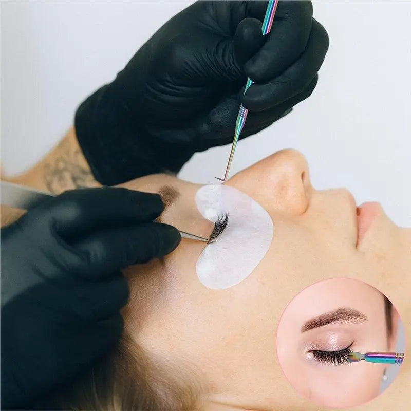 2-Pack Lash Lift Perm Tool with Comb & Separator | Stainless Steel Lash Lift Tool SWANS