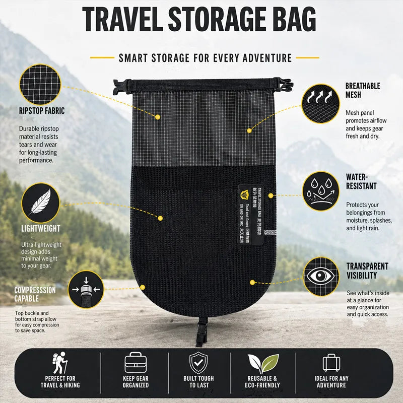 Waterproof Shoe Bag – Breathable Backpack Organizer Pouch Shoe Storage Bag SWANS