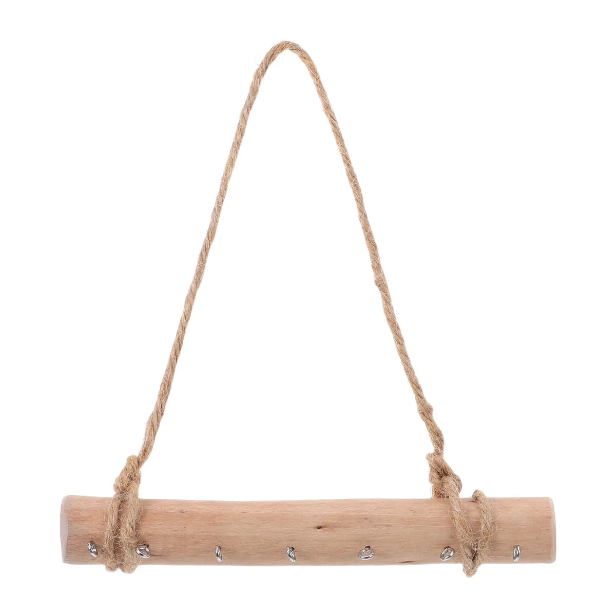 Wooden Wind Chime Holder Bar – Driftwood Wall Hook Rack Wall Hook Rack SWANS