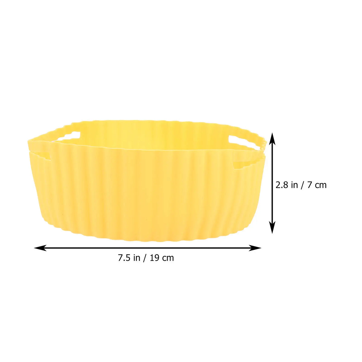 SWANS Reusable Silicone Non-Stick Air Fryer & Baking Mat Silicone Baking Mat SWANS Yellow