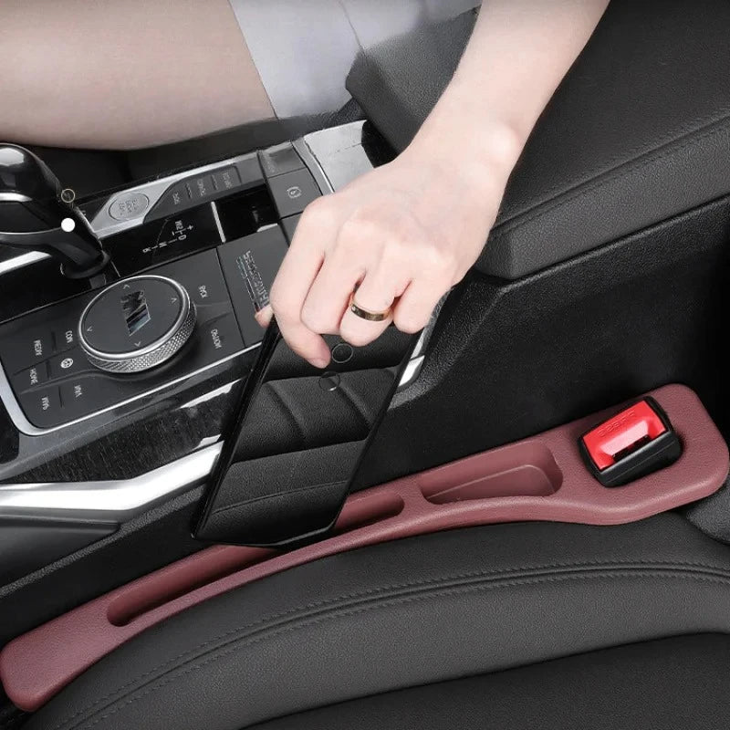 2-Pack Foam Car Seat Cushion & Gap Filler with Organizer Car Seat Cushion SWANS