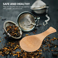 4-Pack Bamboo Tea Spoons – Salt, Sugar & Seasoning Scoop Set Bamboo Kitchen Spoons SWANS Default Title