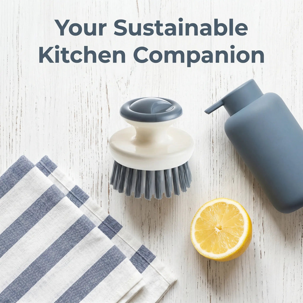 WINOMO Dish Scrub Brush – Non-Scratch Multi-Surface Cleaner Dish Scrub Brush SWANS