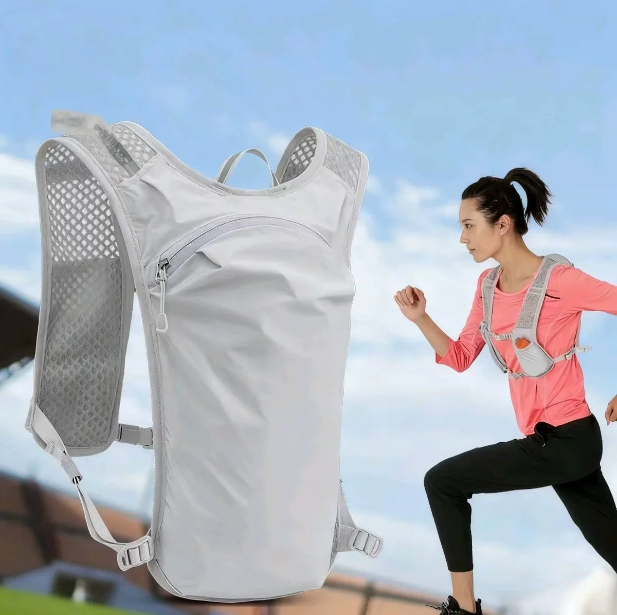 Breathable Hydration Vest Backpack – Hiking, Cycling & Running Hydration Vest Backpack SWANS