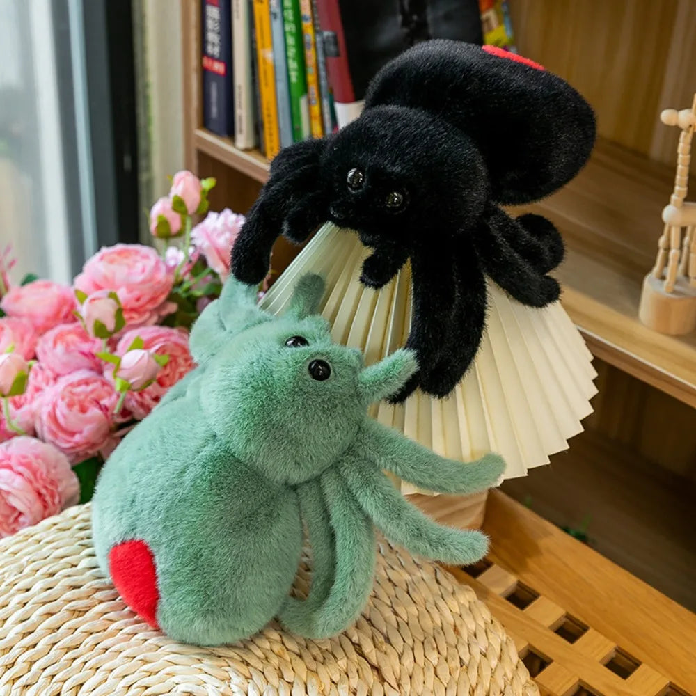 25cm Jumping Spider Plush Toy – Cute Realistic Stuffed Doll Plush Stuffed Toy SWANS
