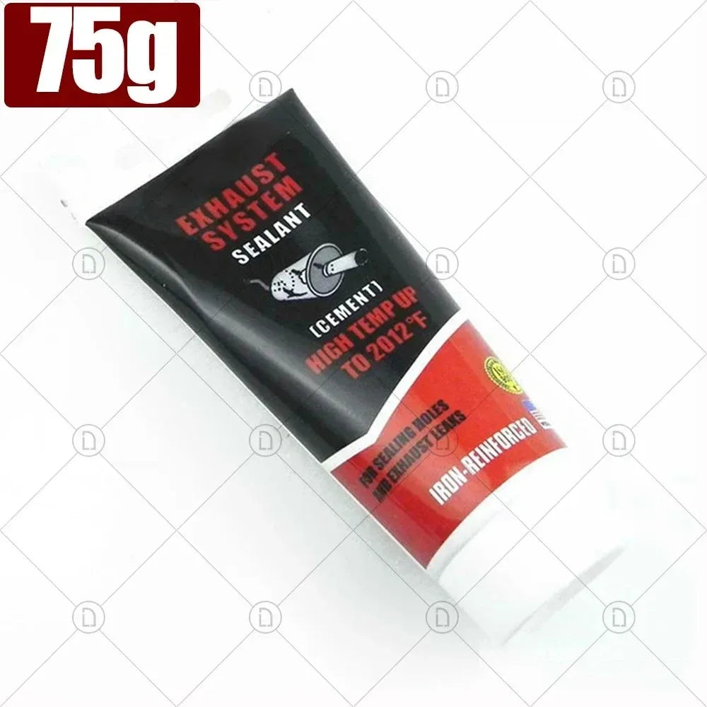High-Temp Exhaust Pipe Sealant – Car & Motorcycle Muffler Repair Exhaust Pipe Sealant SWANS js 75g