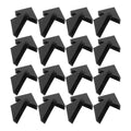 100-Pack Plastic Corner Protectors for Frames, Glass & Tiles Corner Protectors SWANS Default Title