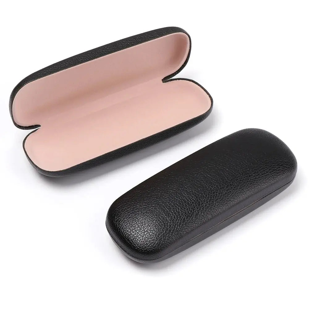 PU Leather Hard Eyeglass Case – Waterproof Glasses Box Eyeglass Case SWANS