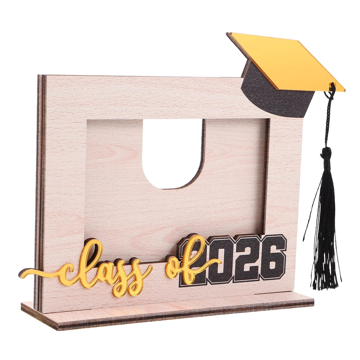 Wooden Graduation Photo Frame Class of 2026 | Grad Gift Graduation Picture Frame SWANS Default Title