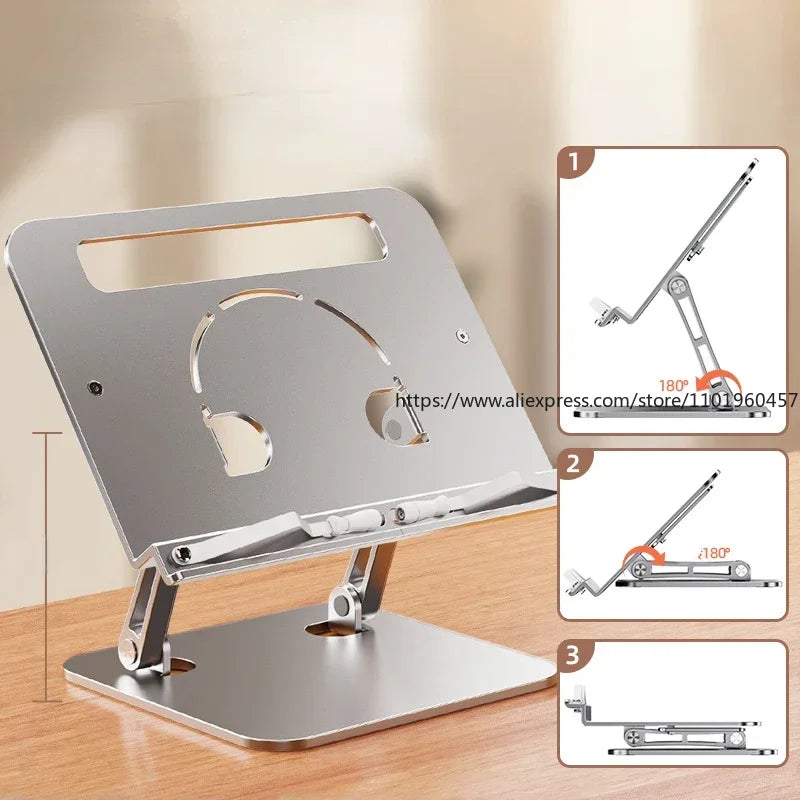 SWANS Aluminum Adjustable Reading & Laptop Stand | Home Office Adjustable Reading Stand SWANS